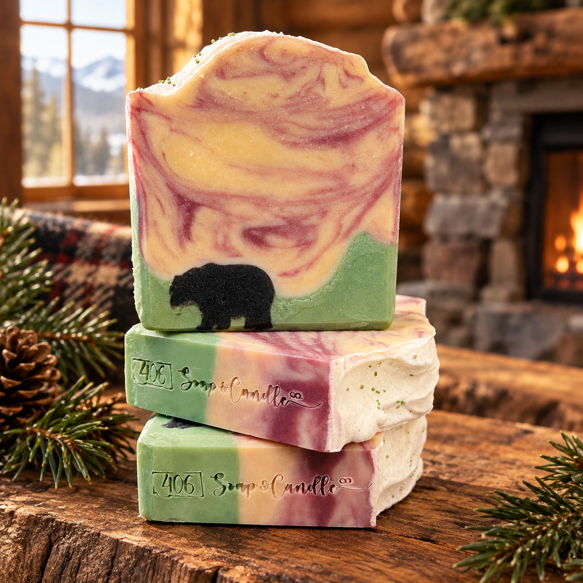 Bear Naked (artisan soap bar)