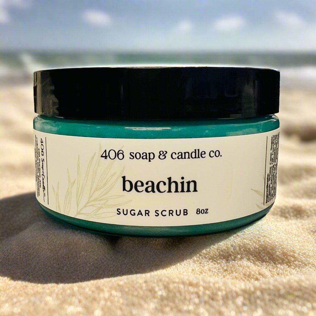 Beachin Emulsified Sugar Scrub