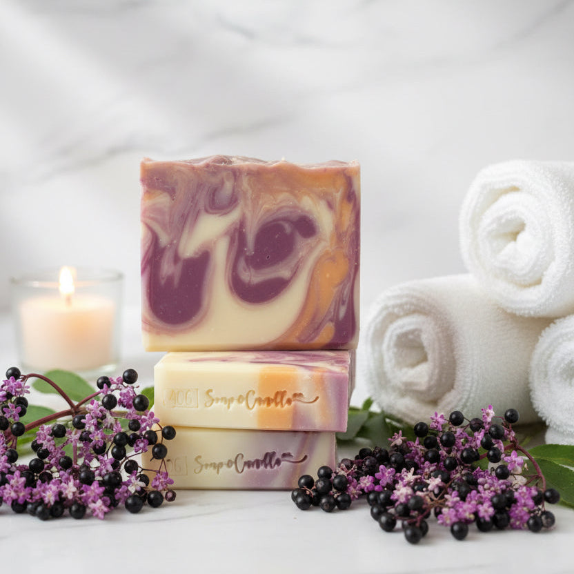 Elderberry (artisan soap)