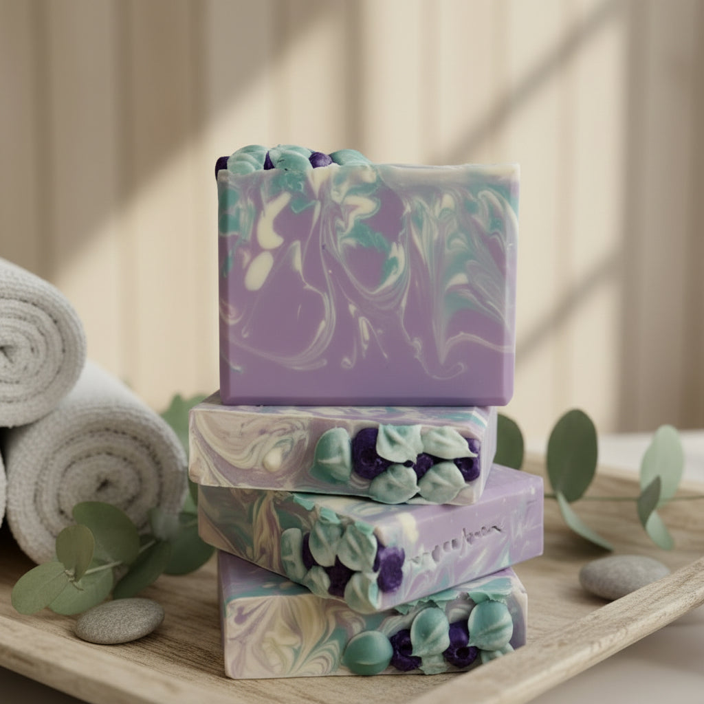 406 Huckleberry (artisan soap)