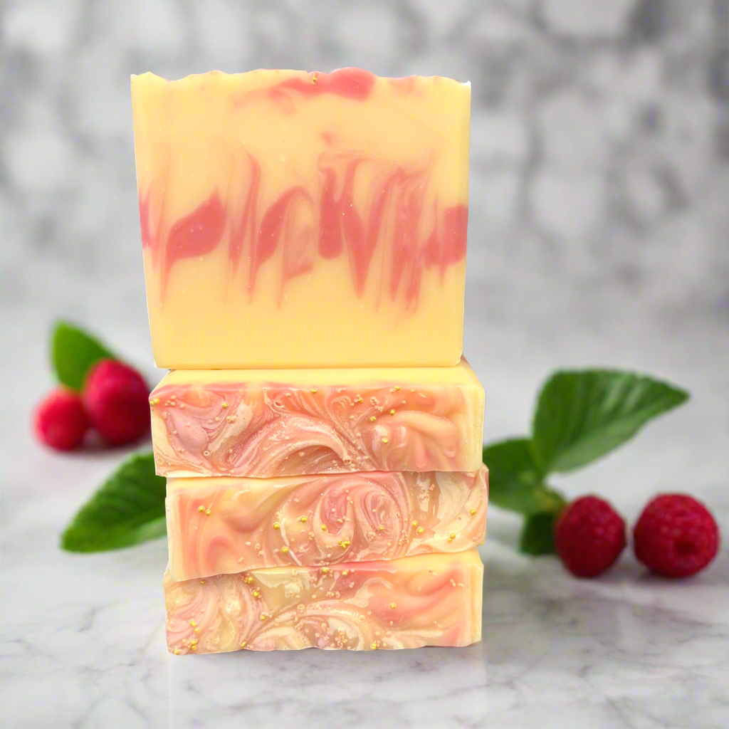 Raspberry Lemonade (artisan soap)