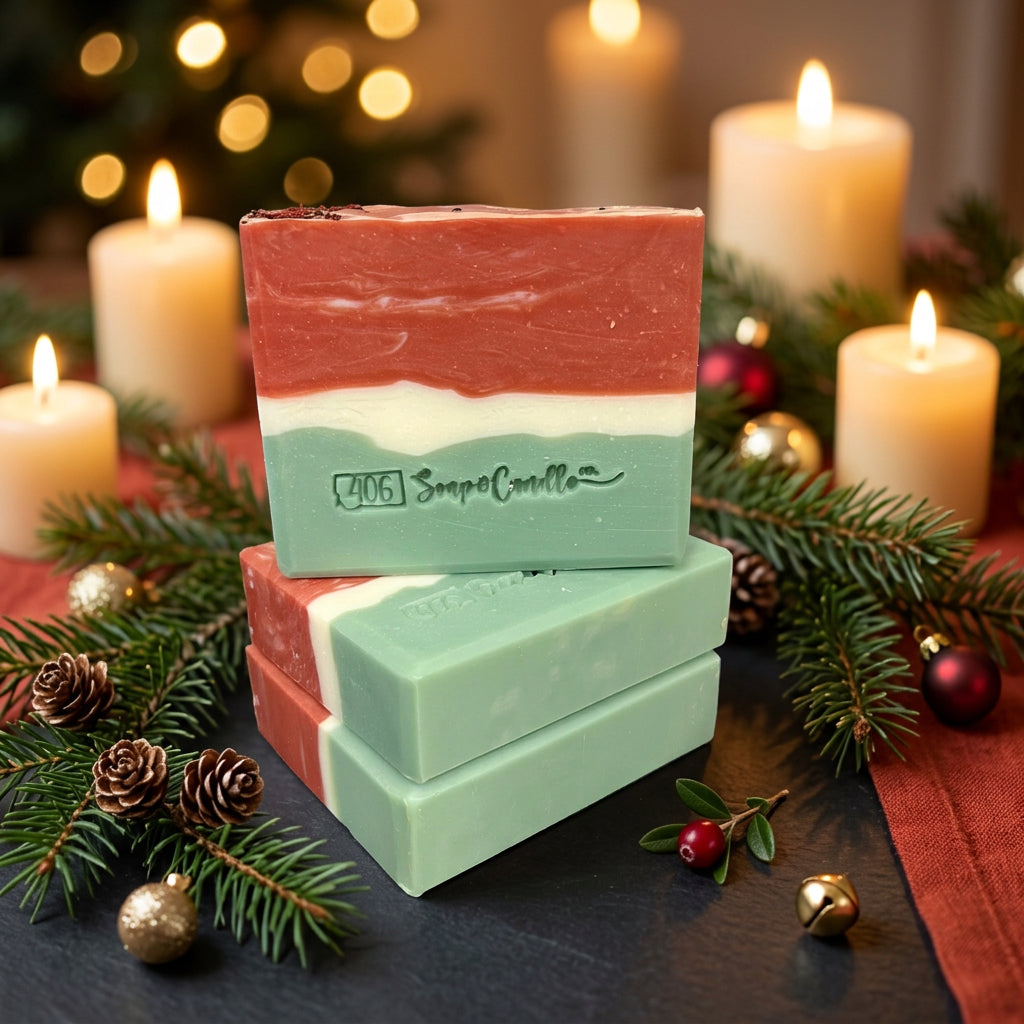 Wild Cranberry & Aspen Artisan Soap