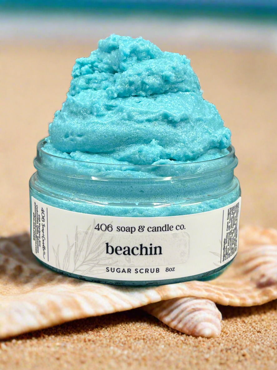 Beachin Emulsified Sugar Scrub