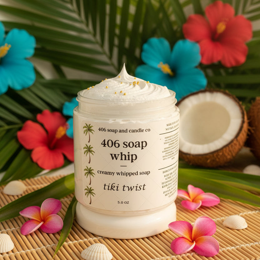 406 Soap Whip Tiki Twist
