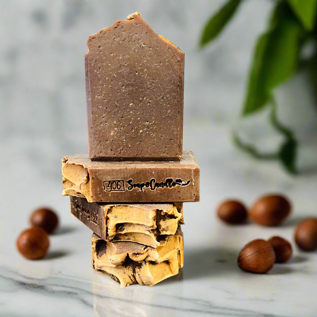 Hazelnut Cappuccino Goat’s Milk Soap