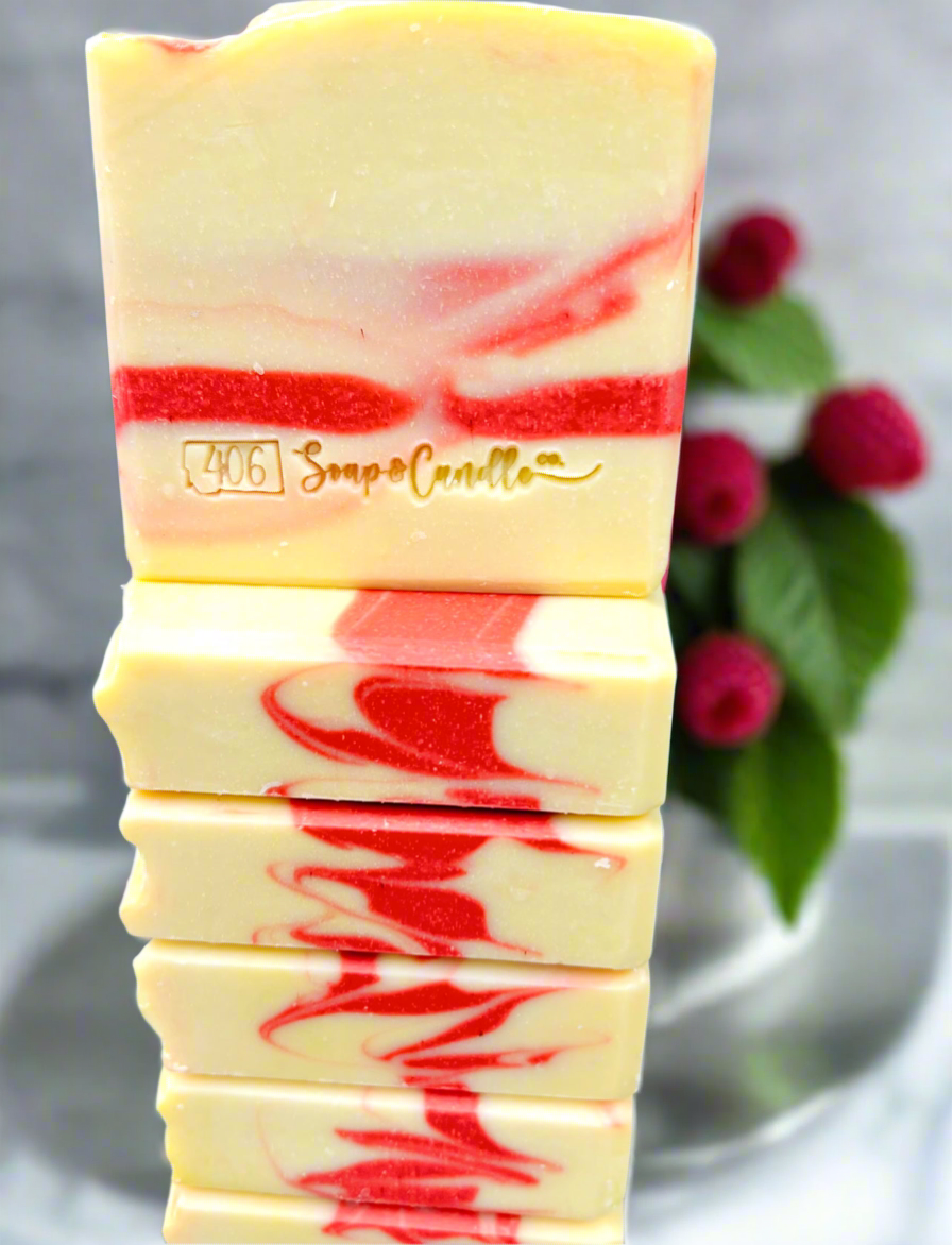 Raspberry Ale (artisan soap)