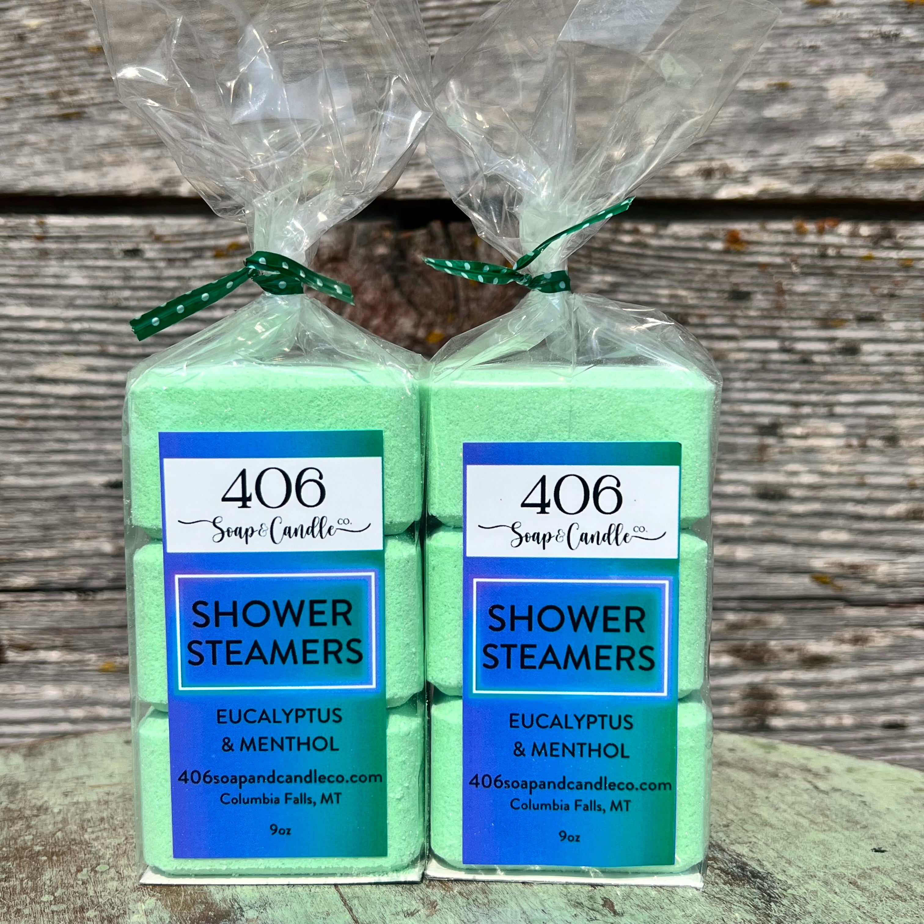 Eucalyptus & Menthol Shower Steamers (3 Pack)