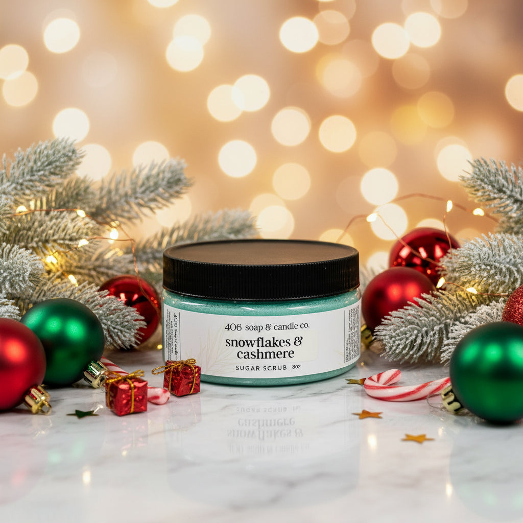 Snowflakes & Cashmere Emulsified Sugar Scrub