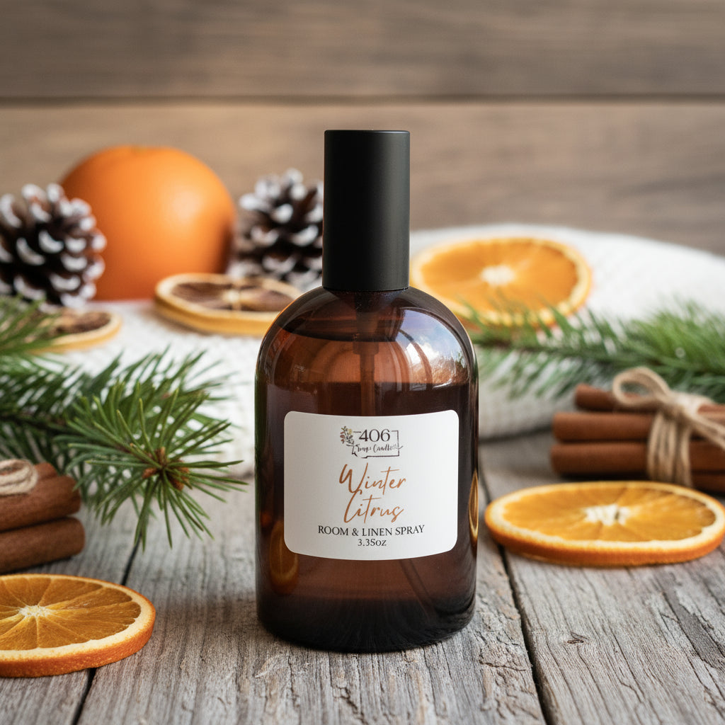 Winter Citrus Room & Linen Spray