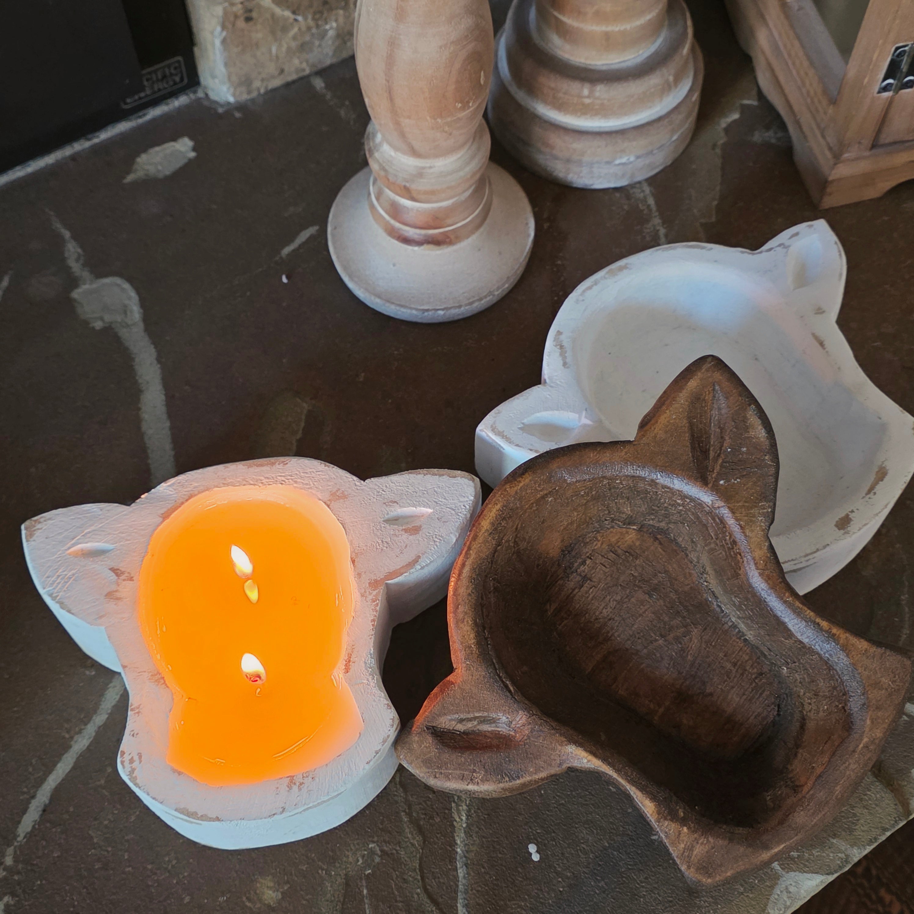 Mini Cow Face Dough Bowl