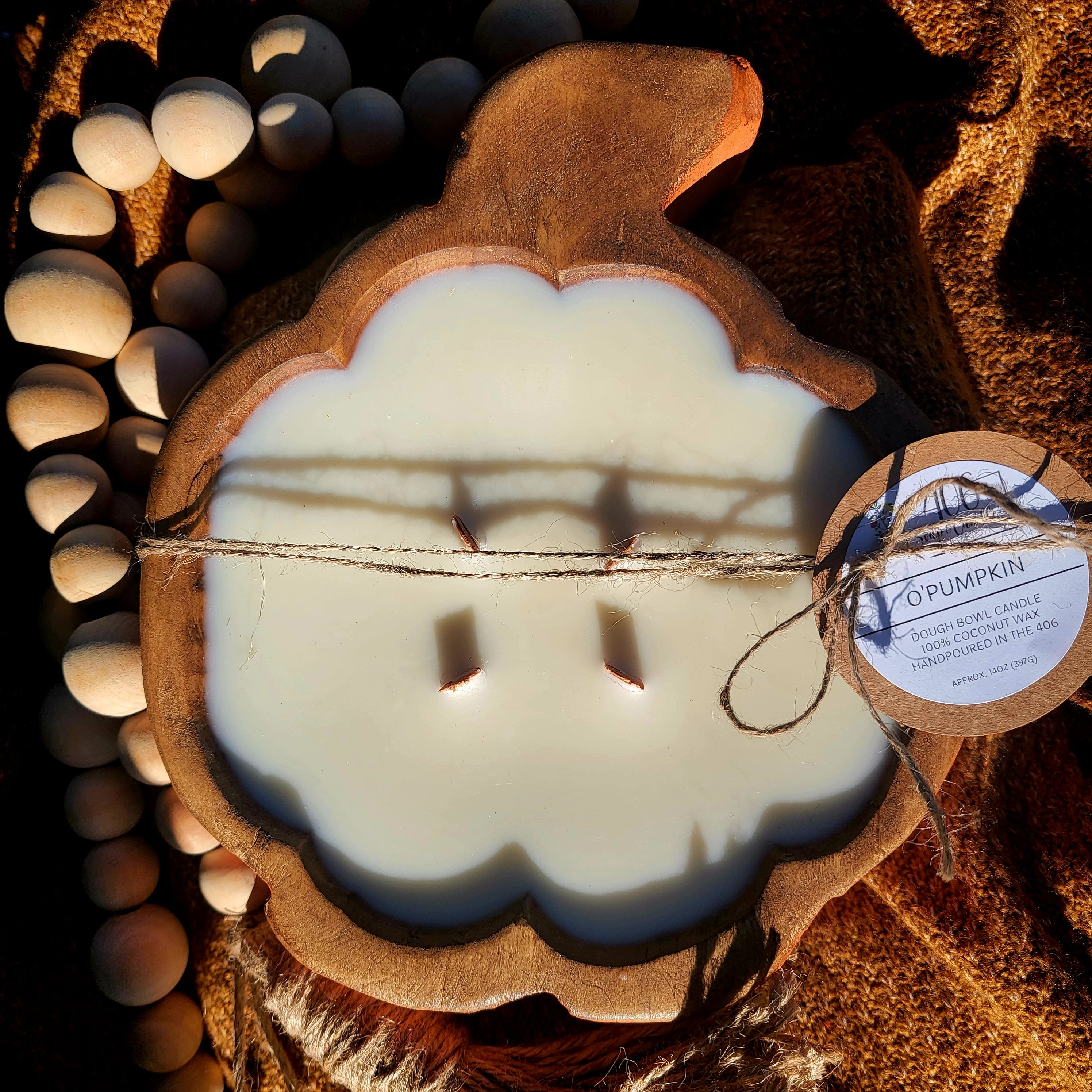 O'Pumpkin Dough Bowl Candle