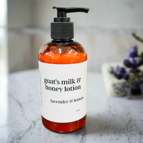 Lavender & Lemon Goats Milk & Honey Lotion