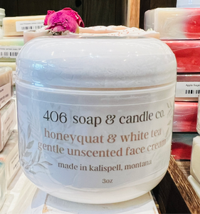 Honeyquat & White Tea Gentle Unscented Face Cream