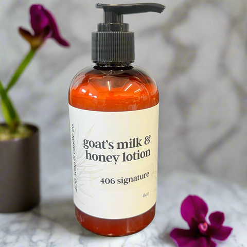 406 Signature Goats Milk & Honey Lotion