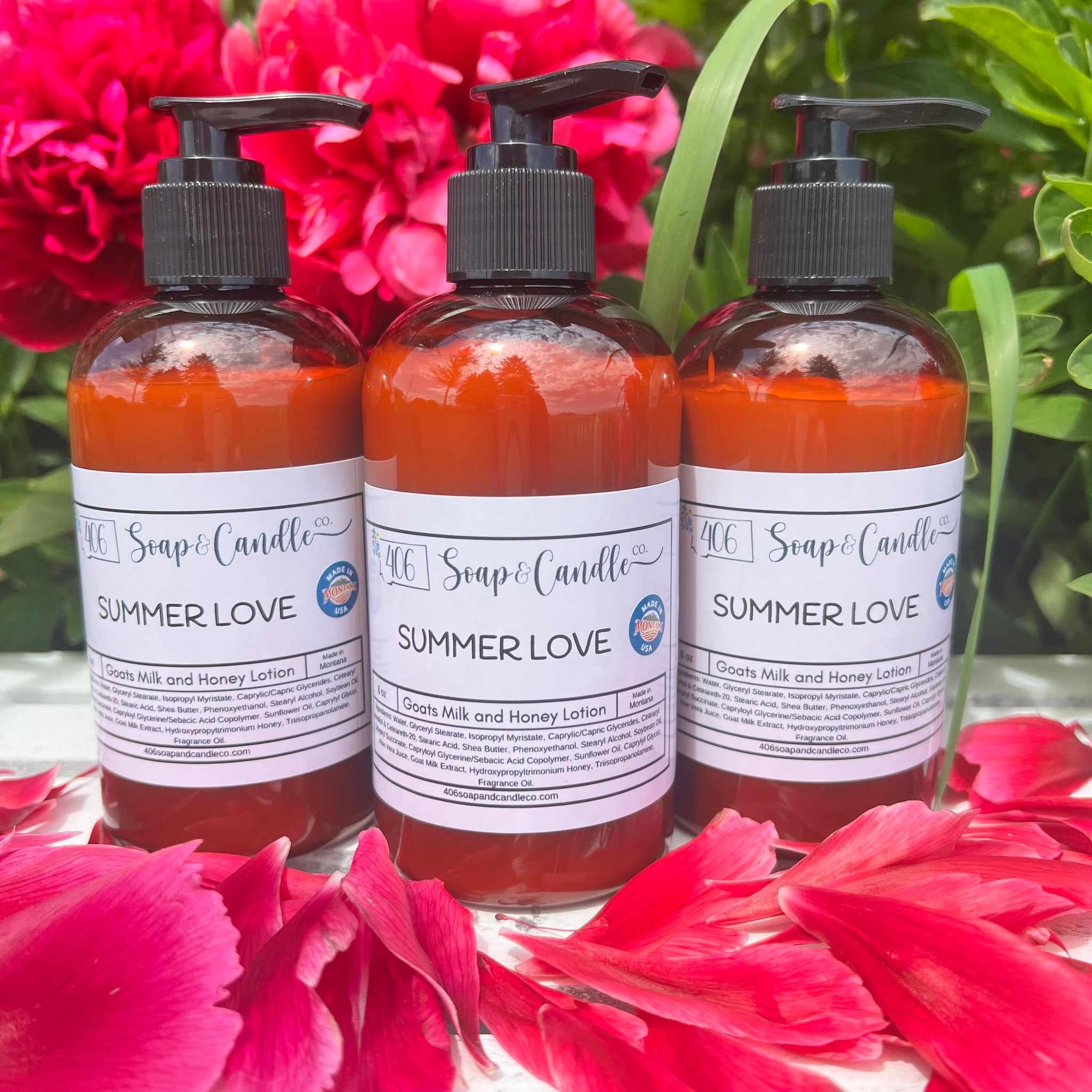 Summer Love Goats Milk and Honey Lotion