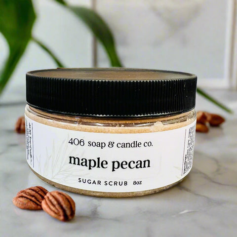 Maple Pecan Emulsified Sugar Scrub