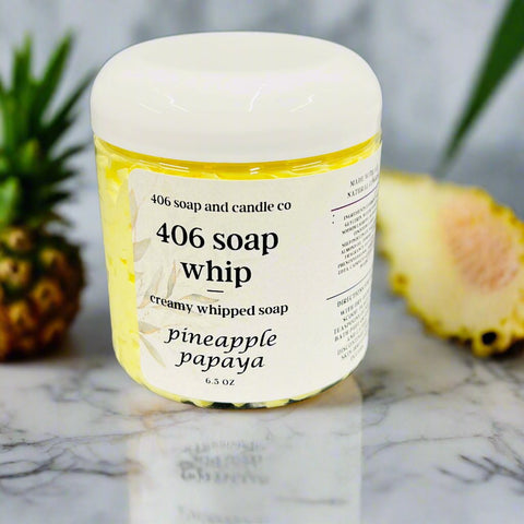 406 Soap Whip Pineapple Papaya