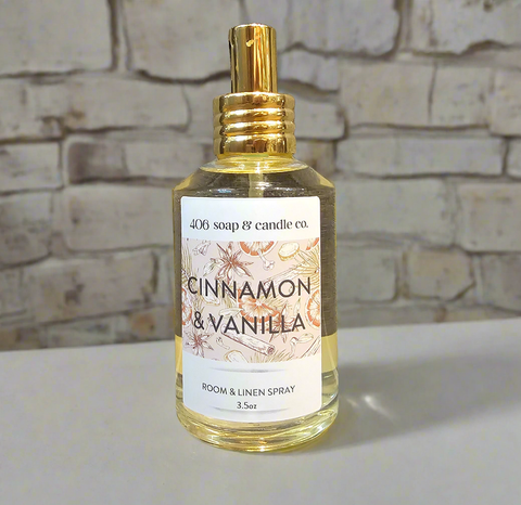 Cinnamon & Vanilla Room & Linen Spray