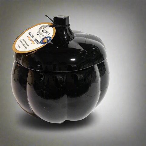 Black Glass Pumpkin
