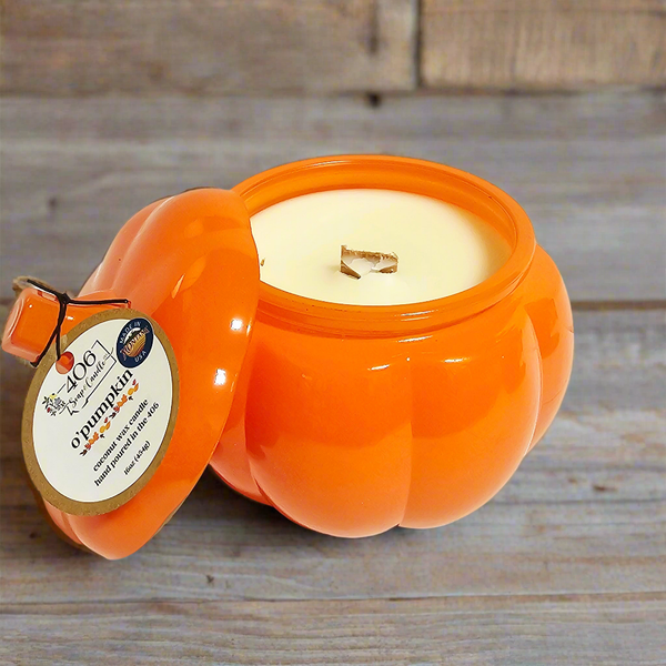 Orange Ceramic Pumpkin