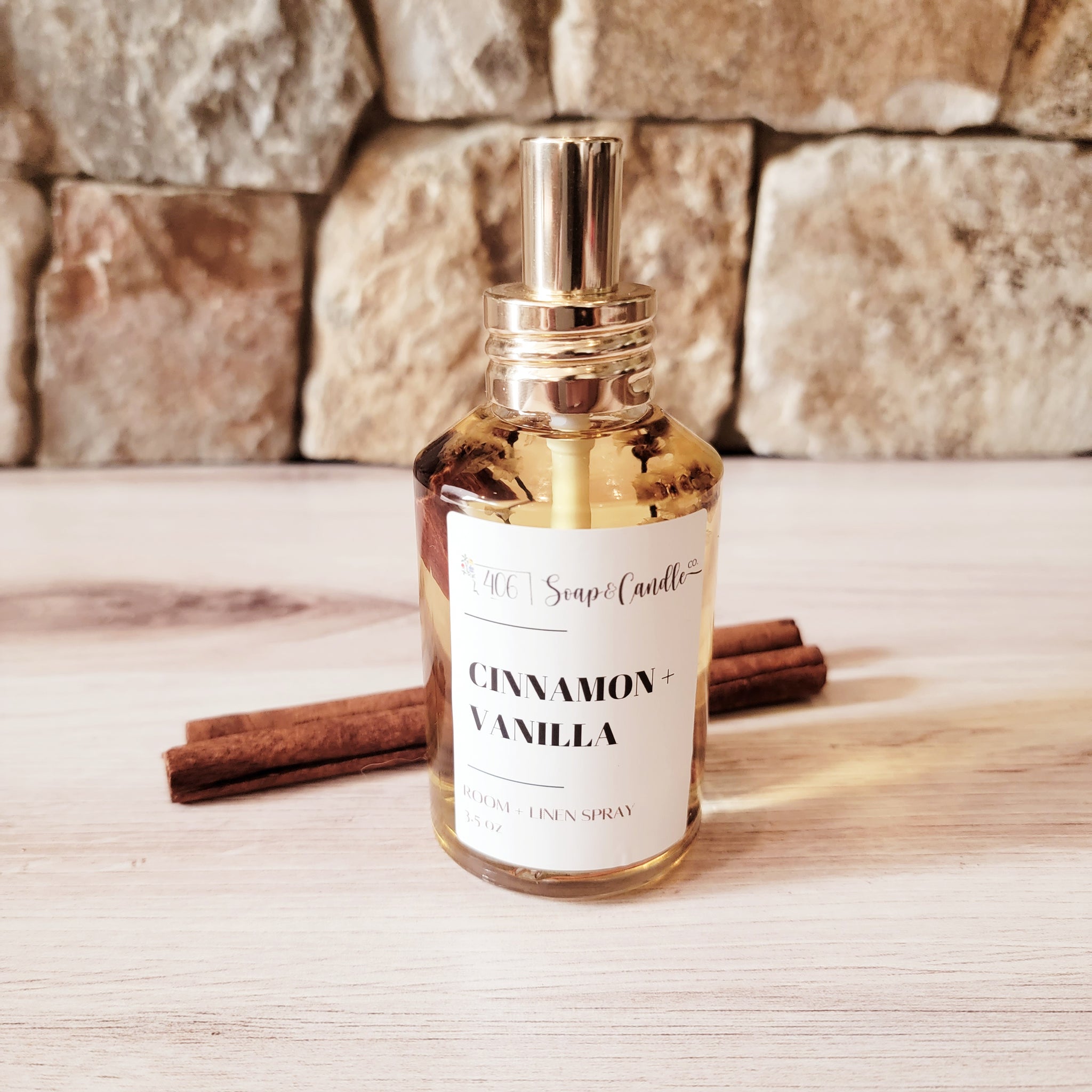 Cinnamon & Vanilla Room & Linen Spray