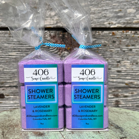 Lavender & Rosemary Shower Steamers (3 Pack) B&M