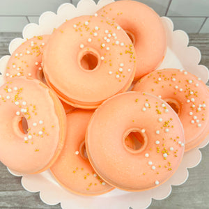 Orange Cognac Bath Bomb Donut